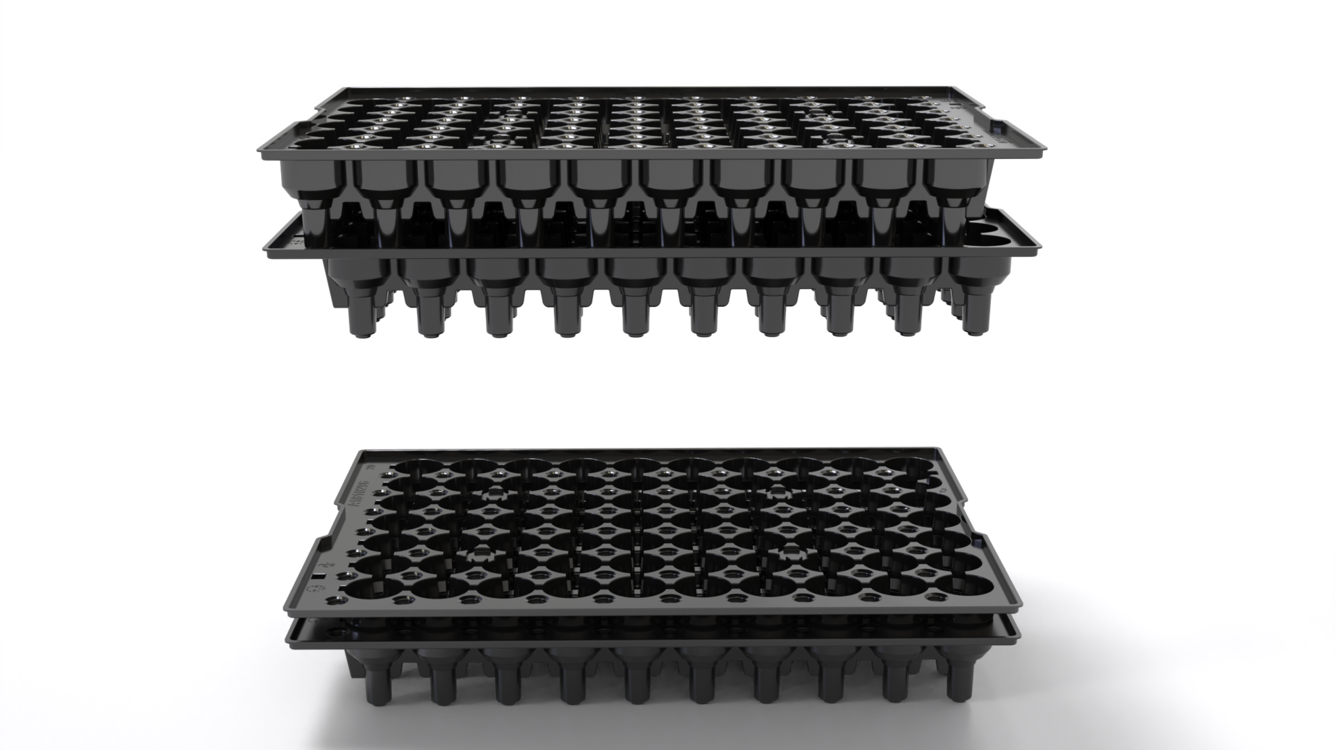 Vassoio autoportante con rotazione di 180°